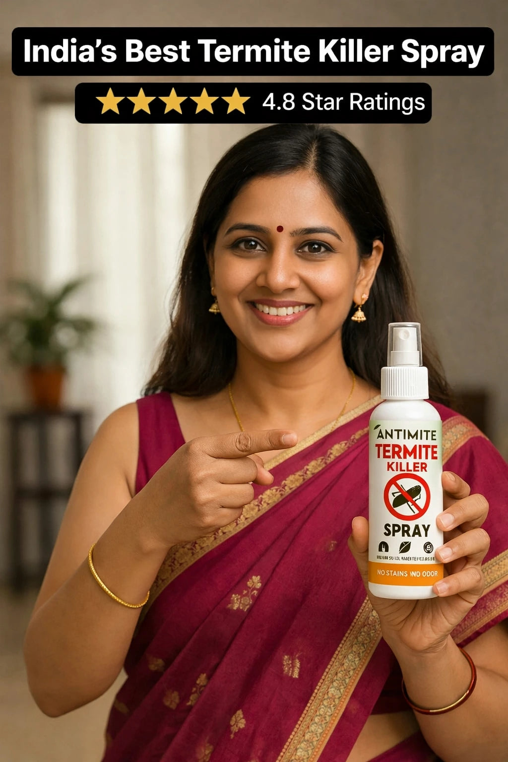 🔥 #1 Termite Killer Spray I Buy 1 Get 2 Free + 50% Off (Save ₹600) –Limited Stock 🔥