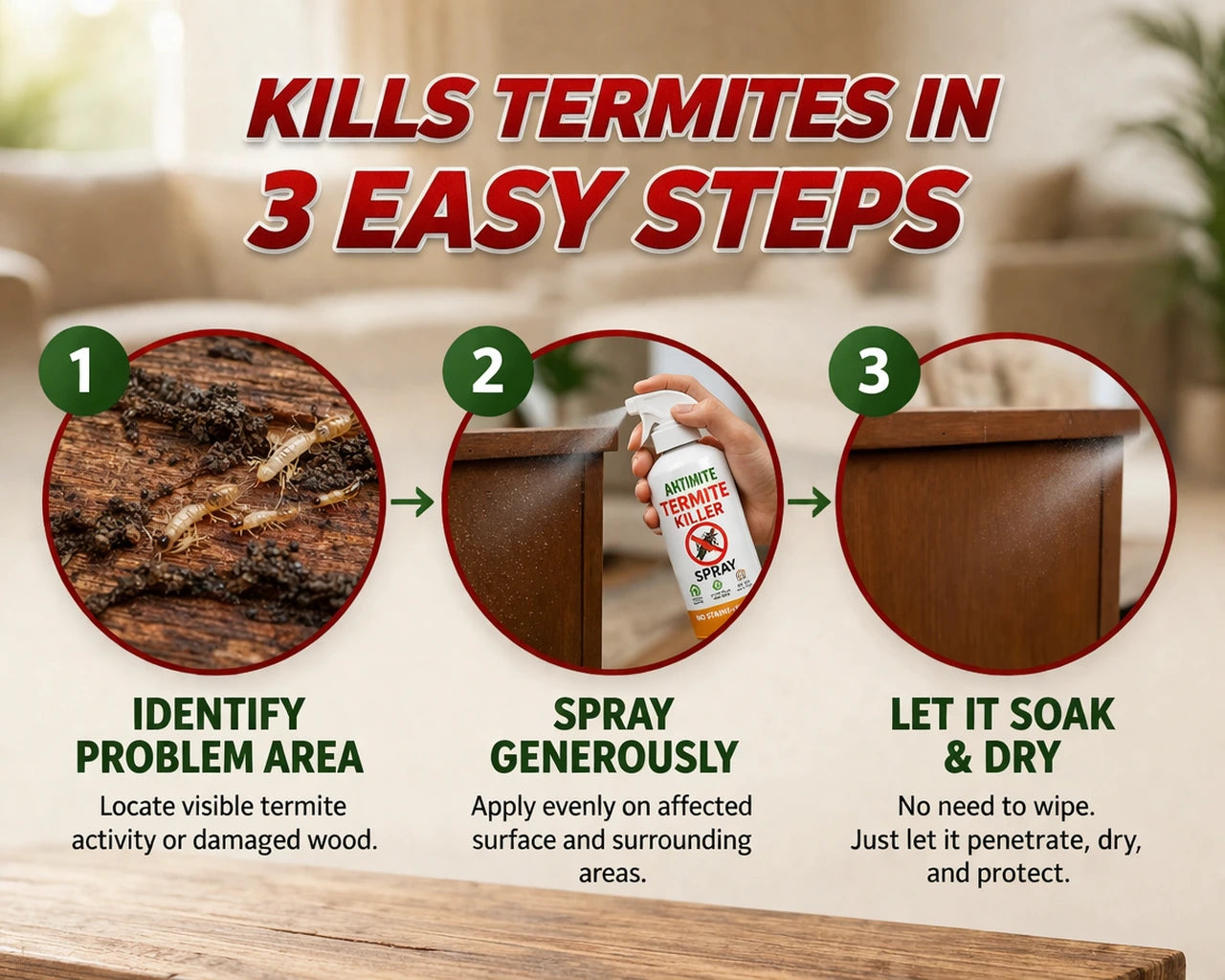 🔥 #1 Termite Killer Spray I Buy 1 Get 2 Free + 50% Off (Save ₹600) –Limited Stock 🔥